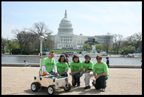 Robotics Club at UCF on the National Mall